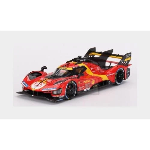 1:18 BBR Ferrari 499P #50 3Rd Place Wec 1000 Miles Of Sebring 2023 BBRCS18003 - Immagine 2 di 2