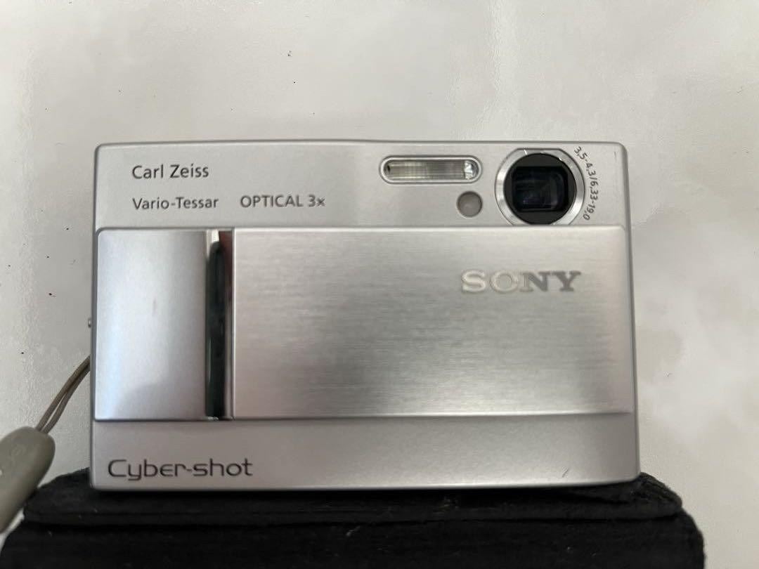 Sony DSC-T10 Compact Camera ZEISS Lens Used with Case | eBay