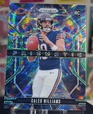 Caleb Williams 2024 Panini Prizm Prizmatic #1 Green Wave Prizm Rookie RC
