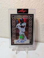 2026 Leaf Metal St. Patrick's Day Cliff Floyd red vinyl Auto 4/4