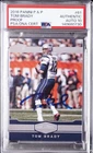 2016 PANINI PLATES & PATCHES PROOF #61 TOM BRADY PSA AUTHENTIC DNA AUTO 10