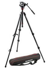 Manfrotto MVH-500AH Fluid Head 755CX3 MagFibre Tripod PRO
