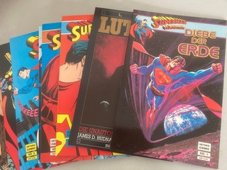 Hethke: SUPERMAN PRESENTA álbumes de cómics 1 9 completos (años 80) [9984]