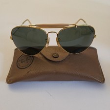 Vintage Ray Ban Bausch  Lomb Outdoorsman Aviator Sunglasses 62 - 14mm USA 64  14