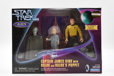 Star Trek Alien Series - Captain James Kirk, Balok & Puppet Actionfiguren Set