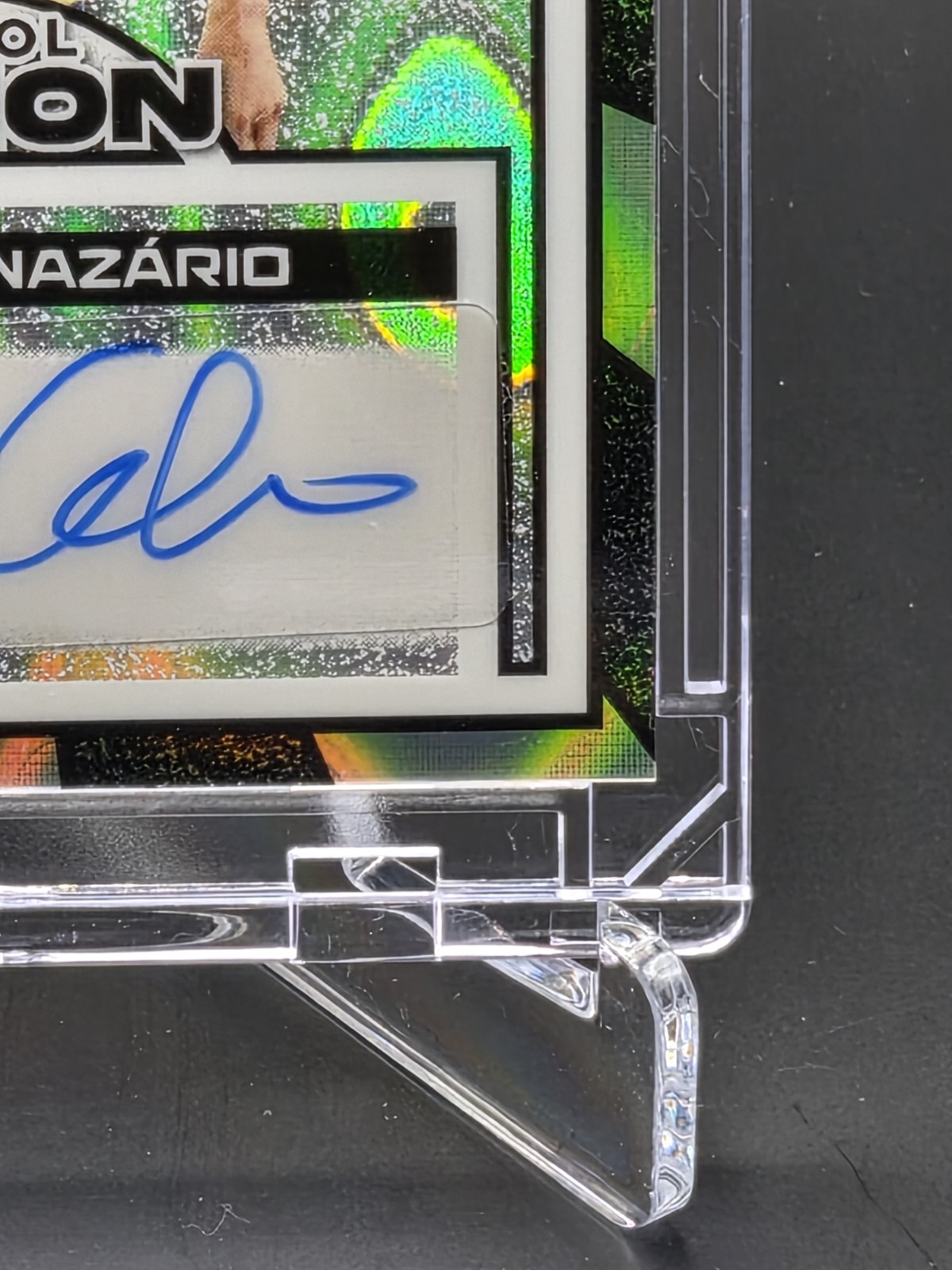 2025 Leaf Futbol Nation Ronaldo Nazario 1/1 Auto Autograph Plus Free 1/1 Insert view 5