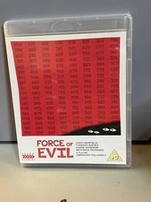 Force of Evil (Blu-Ray, 2018) Arrow Video, UK Import, Region Free 1948 Film Noir