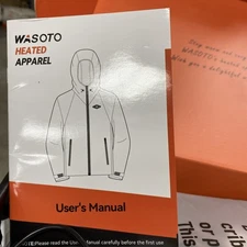 Watso Heated Apparel Jacket With Battery Pack And Charger /G
