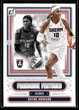 2025 Panini Donruss WNBA Rhyne Howard FRANCHISE FEATURES INSERT Atlanta Dream #4