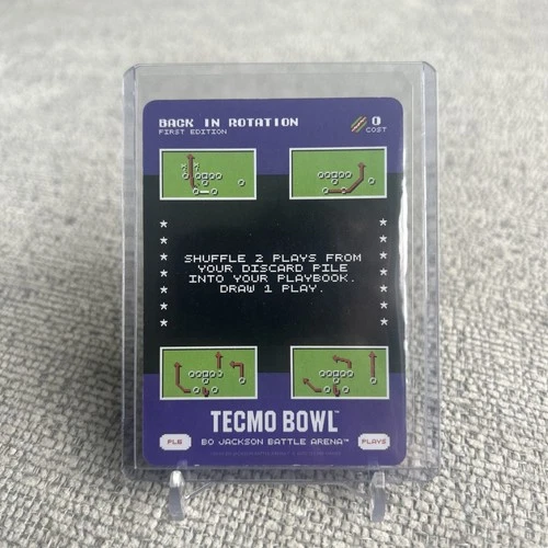 BO JACKSON BATTLE ARENA TECMO BOWL SOLO FORGE PLAY SSP #PL5