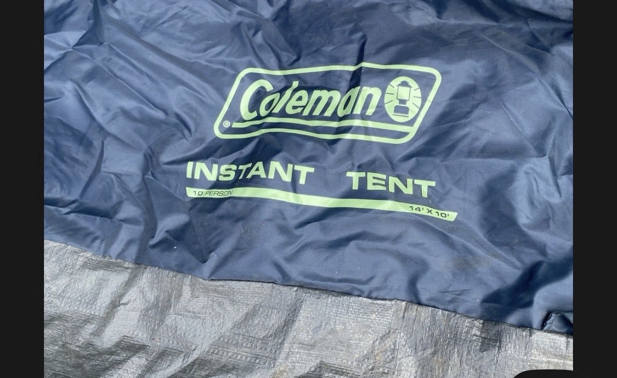 Coleman Instant Cabin Tent 10 Person with Instant Setup for