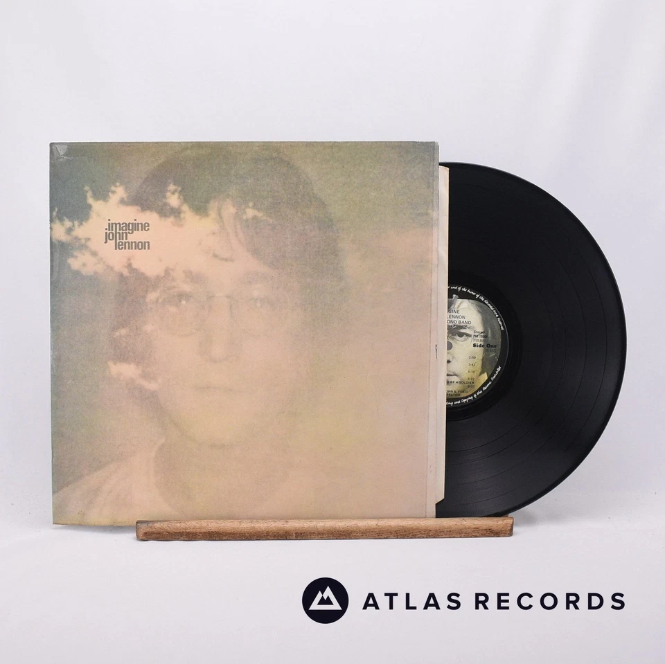 John Lennon Imagine 1U Porky LP Album Vinyl Record PAS 10004 - VG+/VG+ - Изображение 2 из 4