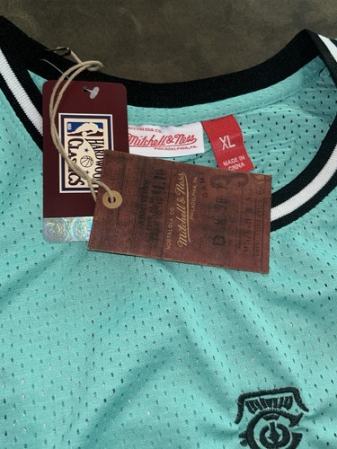 Mitchell & Ness X Tiffany No.57 Blau Herren L Basketball 🏀 Trikot !!️ Neu mit Etikett - Bild 9 von 14