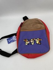 Vintage Tigger Winnie The Pooh Mini Backpack Canvas Disney Retro New With Tags