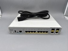 CISCO Catalyst 3560-CG Series PoE Switch WS-C3560CG-8PC-S w/ Power Cord