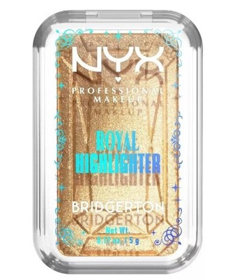 NYX 2-Pack Professional Makeup Bridgerton Royal Highlighter Light Gold 0.17 oz