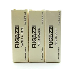 Fugazzi Angel Dust Vanilla Haze Sugar Daddy Extraits Perfume Boxed 2 ml Spray x3