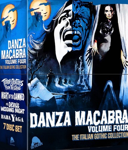 Danza Macabra Vol.4 🔵 7-Disc Blu-ray Box 6 Blu-ray+CD audio ITA🇮🇹FREE ZONE