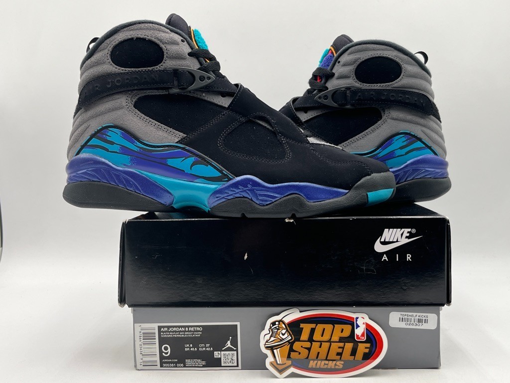 靴 nike Air Jordan 8 AQUA 2025 26cm DS New Nike Air Jordan 8 Retro 2025 Aqua Size 9 Authentic OG Rare