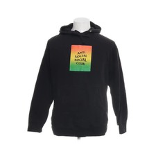 Anti Social Social Club, Kapuzenpullover, Größe: M, Schwarz, Print, Sweat #Cf0