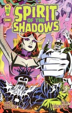 Spirit Of The Shadows #2 cover A Nick Cagnetti superhero horror comic Oni Press