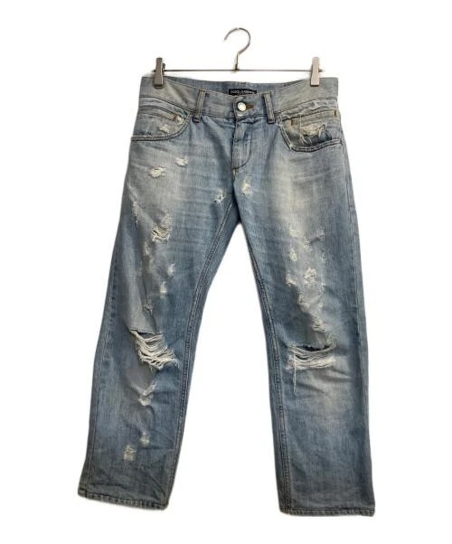 Dolce&Gabbana Women's Denim Blue Pants for Men for sale | eBay