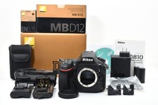 [OTTIME CONDIZIONI] Nikon D810 corpo fotocamera reflex digitale nero 36,3 MP MB-D12 dal GIAPPONE