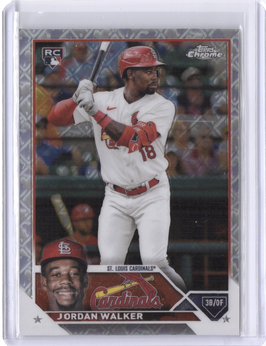 2023 Topps Chrome Logofractor Edition #209 Jordan Walker RC