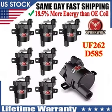 8X High Performance Ignition Coils For GMC Chevy C1251 4.8/5.3/6.0L D585 UF262