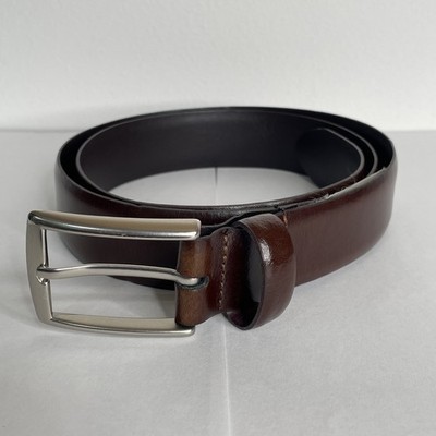 Unbranded Men's Belt Sz 36/90 Brown Calf Hide Leather Formal Classic Spain Made
