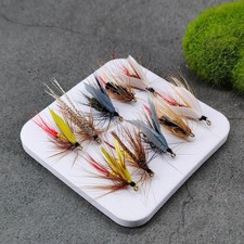 10x Fly Fishing Fly Fishing Accessories Fly Fishing Lures for Outdoor Bass