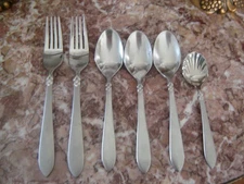 Oneida SIMBA Dinner Forks Soup Spoons and Sugar Spoon