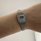 Vintage Timex Digital Womens Watch 19mm LCD  Stretch Band New Battery