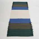 Yoga Mat Thick Non Slip Organic Cotton Exercise Workout Mat Pilates Rug 2x6 FT