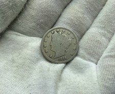 Rare 114 Year Old 1911 Barber Liberty V Nickel Coin Collection Collectible Good