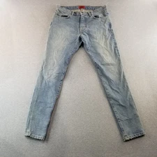 424 Jeans Men's Sz 32 vtg 100% Cotton Light Wash Normcore Durable Nice