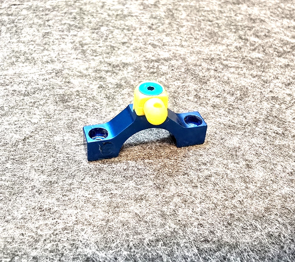 Vintage Losi XXX CR BK2 Buggy Racers Edge Aluminum Rear Body Mount RE-7031B RARE - Image 4 of 4