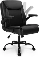 NEO CHAIR Office Desk Computer Chair Ergonomic Executive Mid-Back Leather Gaming