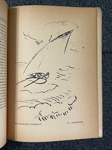 UNSER WEG 1919 Paul Cassirer VNTG Max Liebermann ERNST BARLACH Poetry Modernism! - Picture 9 of 24