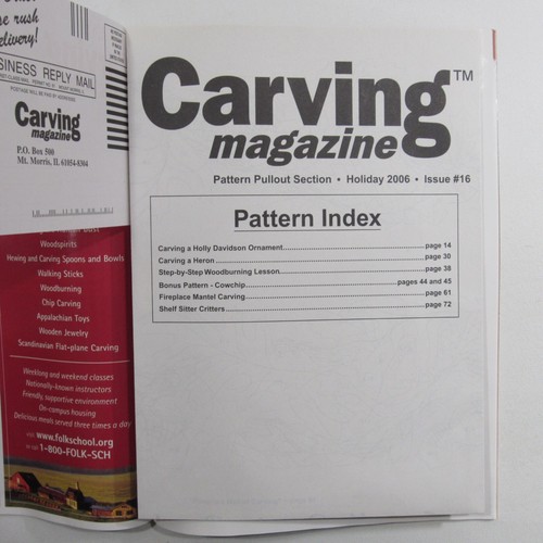 Carving Magazine - Choose your Issue - Wood Carving: Bundle & Save - Bild 93 von 181