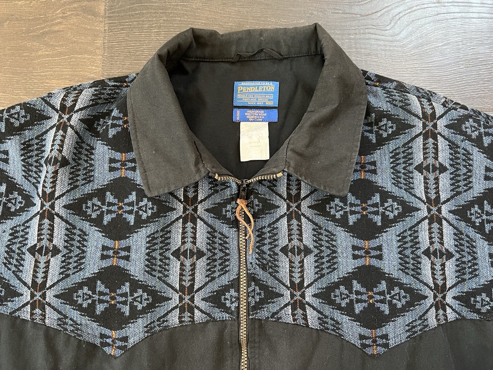 VIntage Pendleton Jacket Large Aztec High Grade W… - image 2