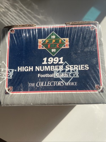 1991 Upper Deck Football High Numbers Sealed Set - Favre RC! - Bild 2 von 3