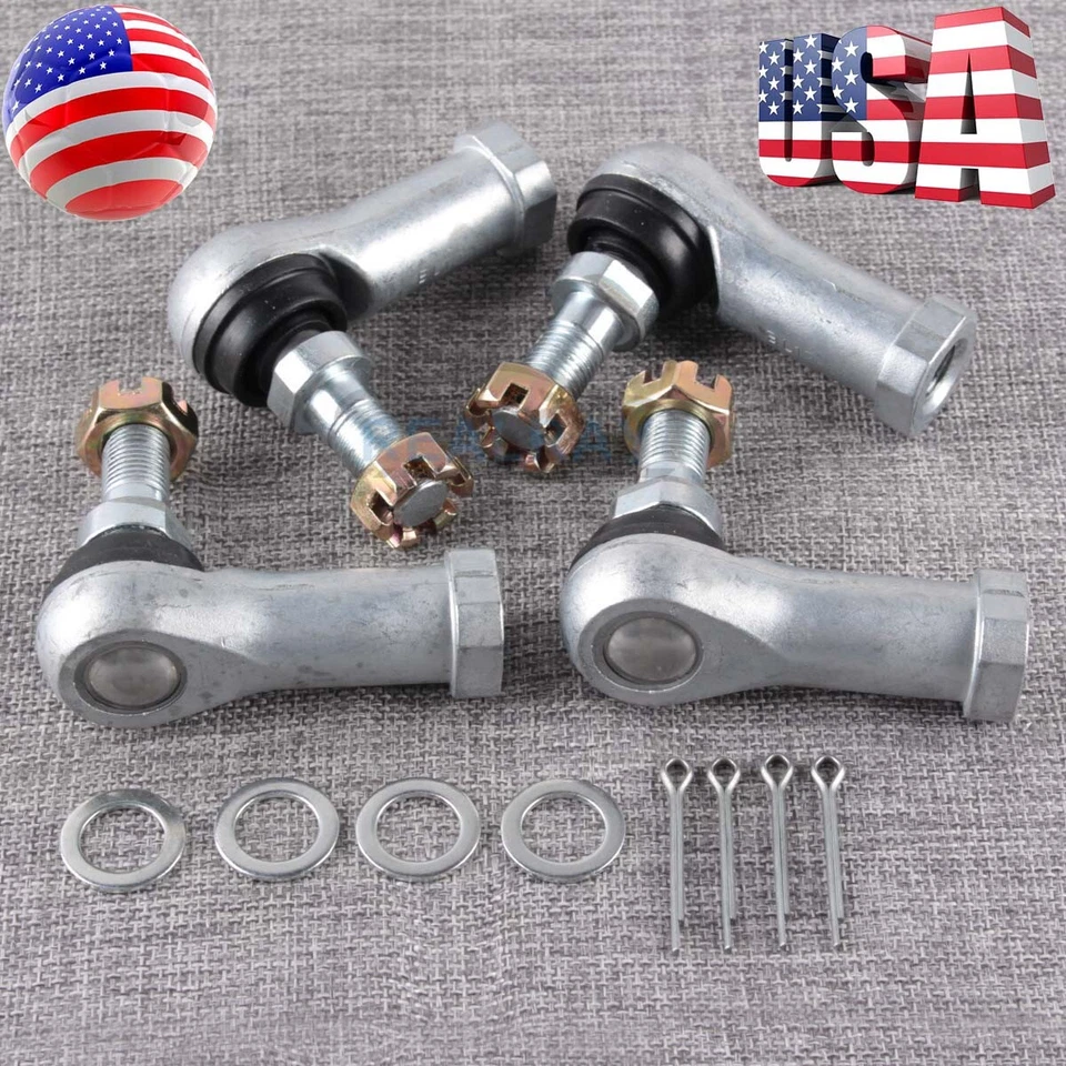 NEW Tie Rod End Kit for Honda TRX250EX Sportrax 250 2x4 2001 2002 2003 2004-2008 - Image 4 of 4