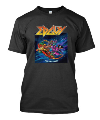 New Edguy Old School Folk Ambient Rocket Ride MAN WOMAN T-Shirt Size S to 5XL