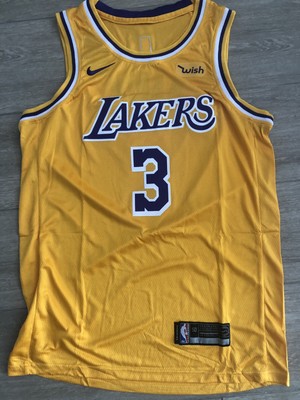 anthony davis yellow jersey