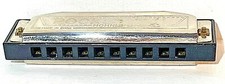 Hohner Pocket Pal 10-Hole C Key Harmonica clean 