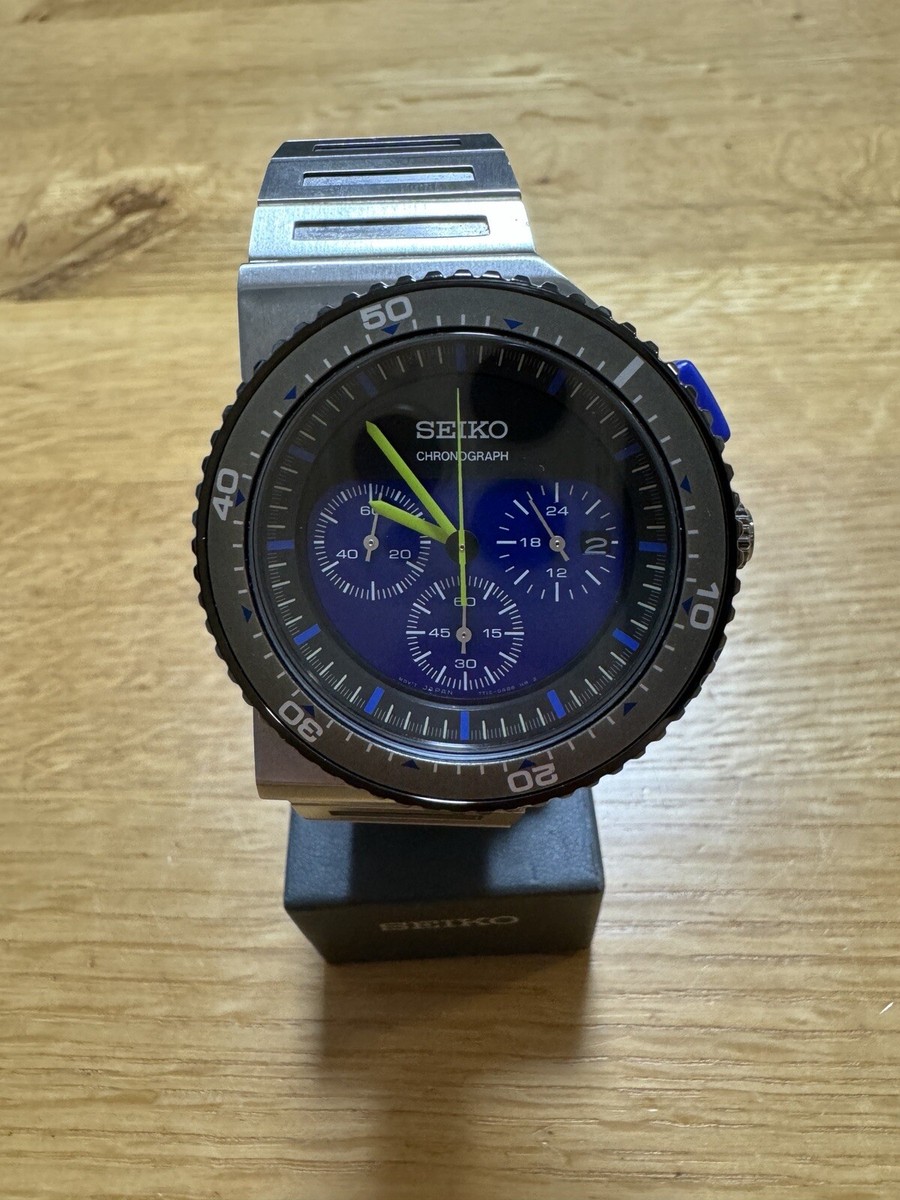 Seiko SCED021 GIUGIARO Design Spirit 7T12-0AX0 Limited 2500 Silver