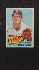 1965 Topps Baseball card # 46 Bob Lee  ( G to VG)