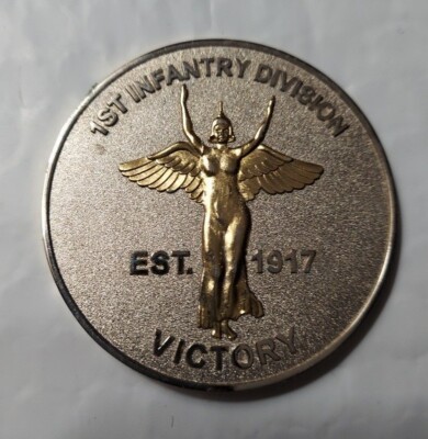 Military Challenge Coin 1st INFANTRY DIVISION 