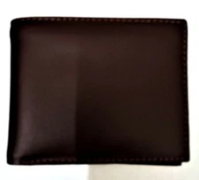 Genuine Cowhide Leather Men Wallet Minimalist Bifold Wallet For Men